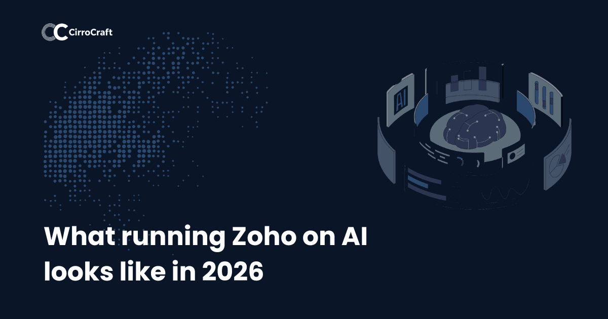 What Running Zoho On AI Looks Like In 2026