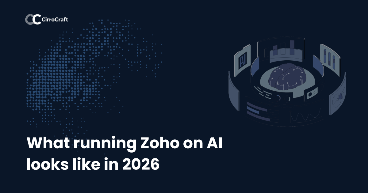 What Running Zoho On AI Looks Like In 2026
