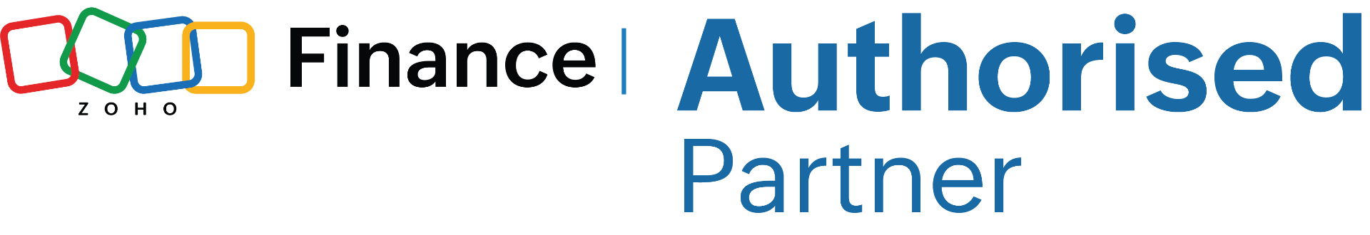 Zoho Finance Authorised Partner Badge